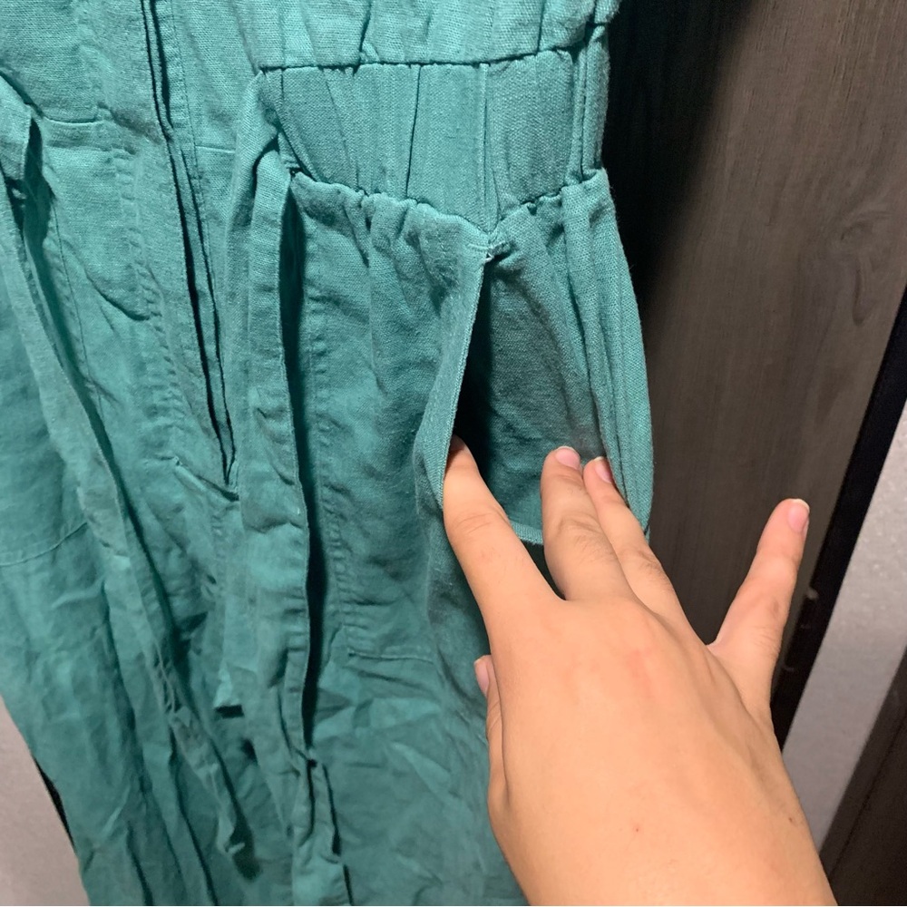 NWT Universal Thread Green Short Sleeve Jumpsuit Size 2 - Picture 10 of 12